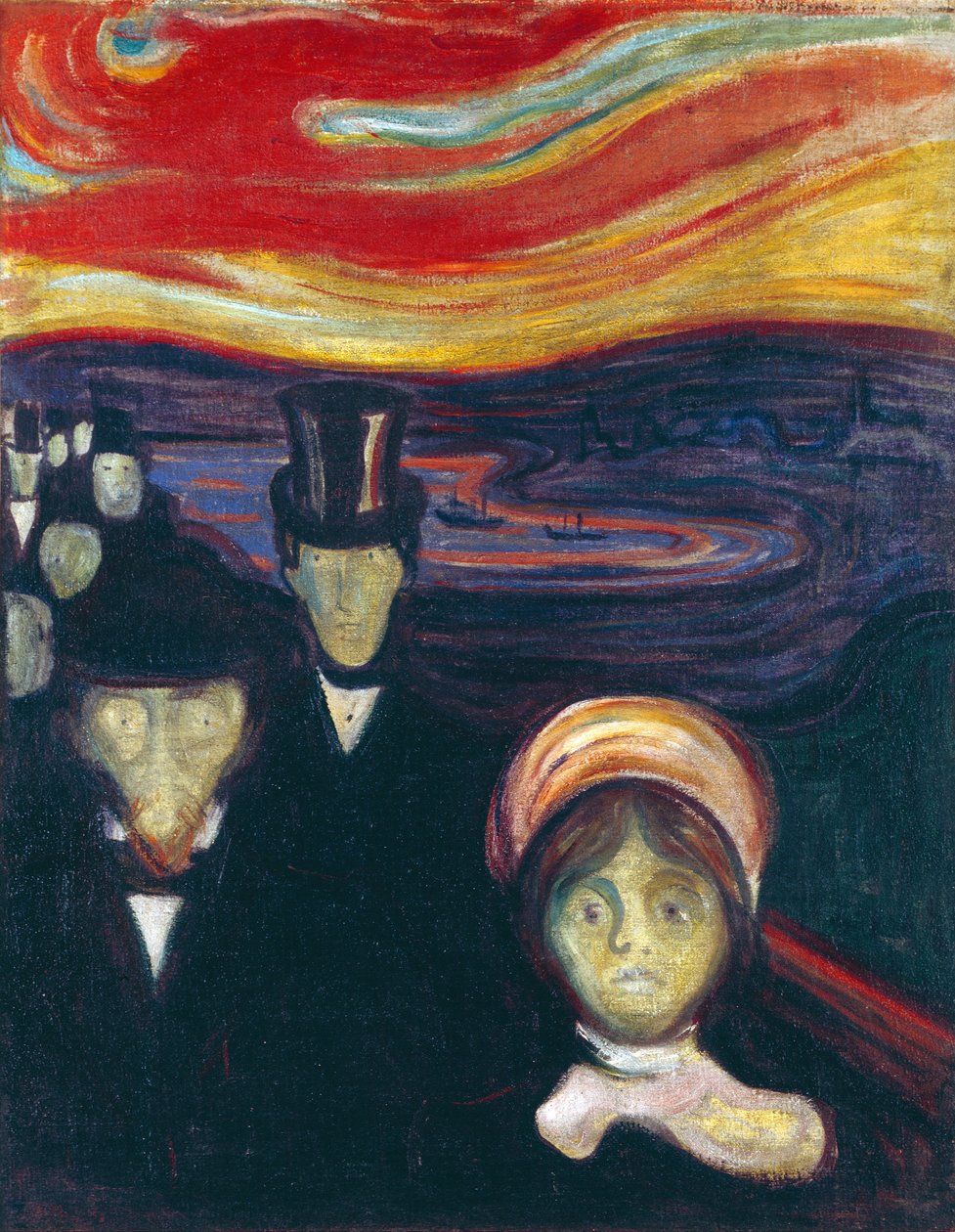 Angst af Edvard Munch