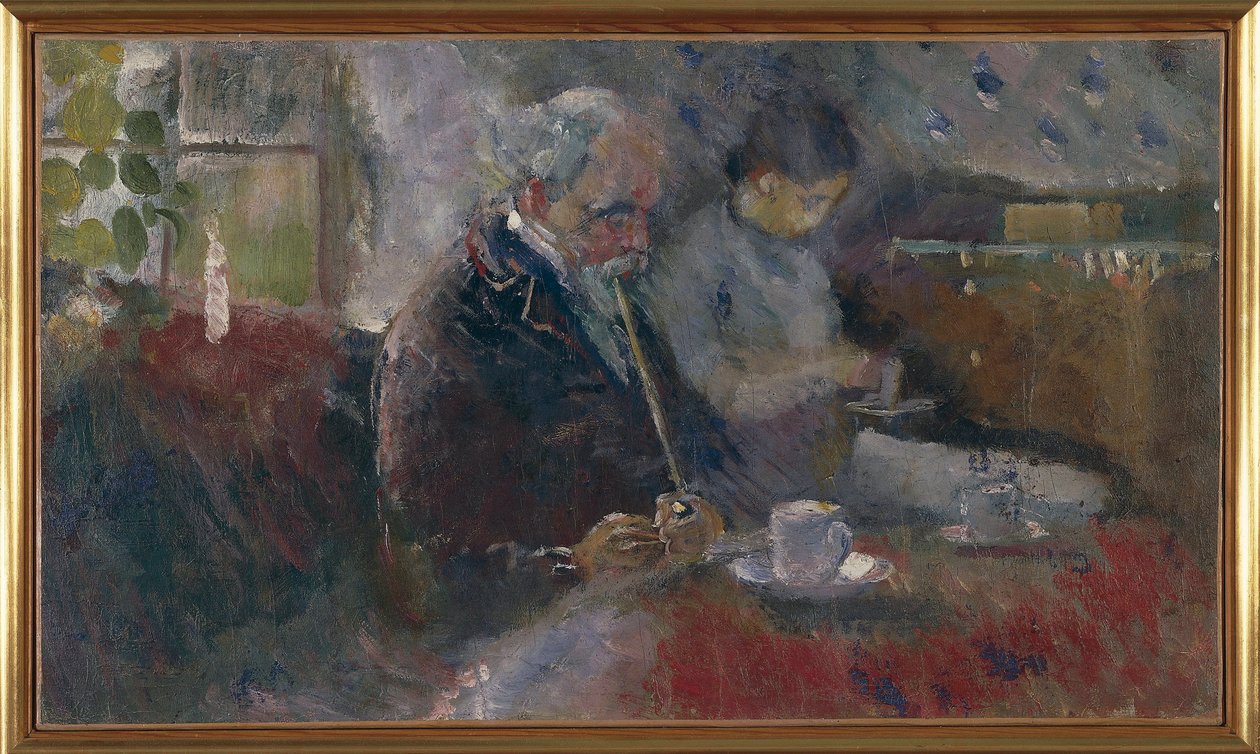 Ved kaffebordet af Edvard Munch