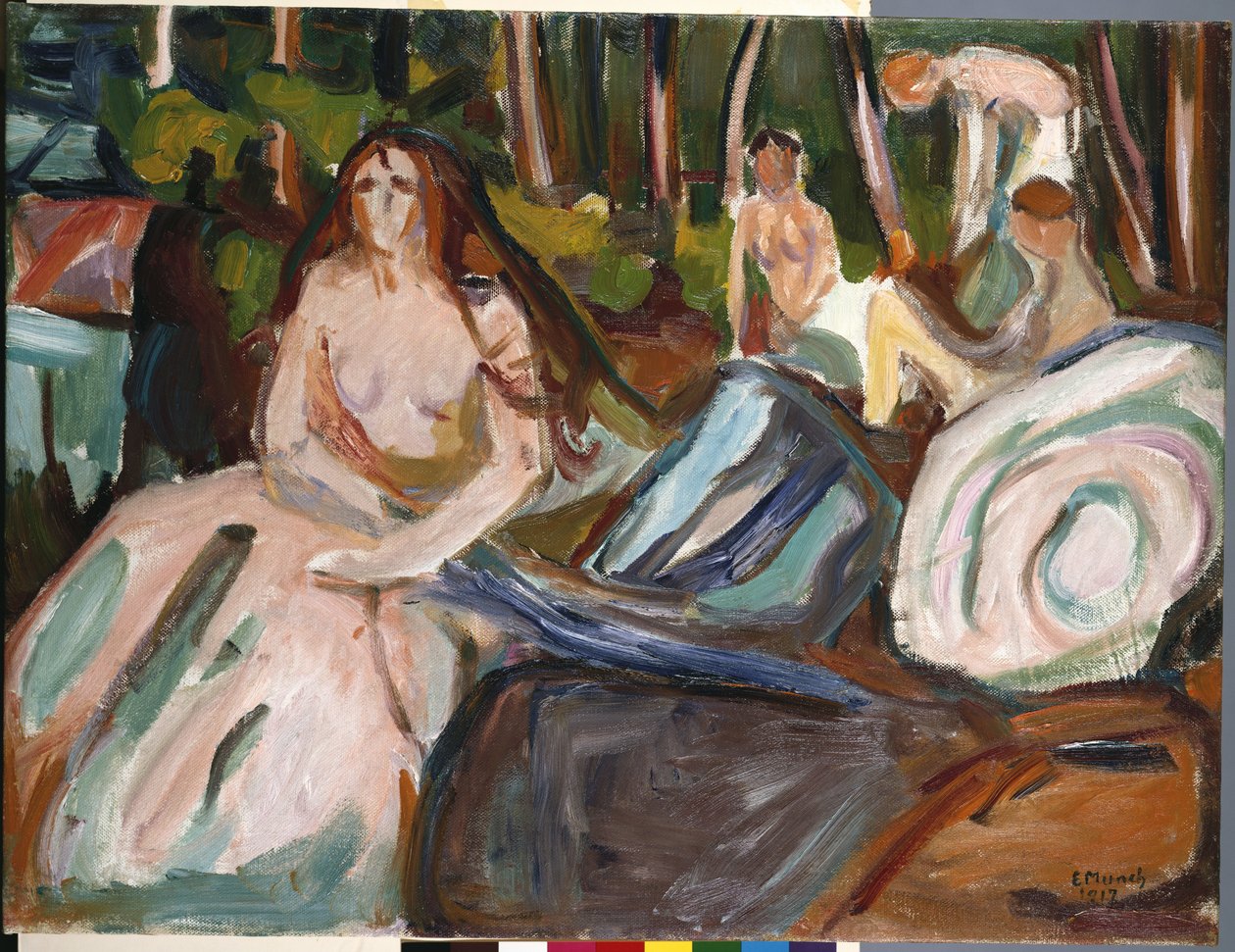 Badende af Edvard Munch
