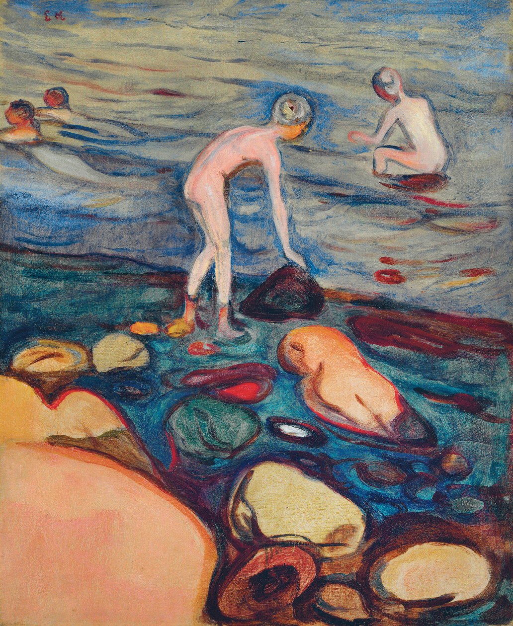 Badende af Edvard Munch