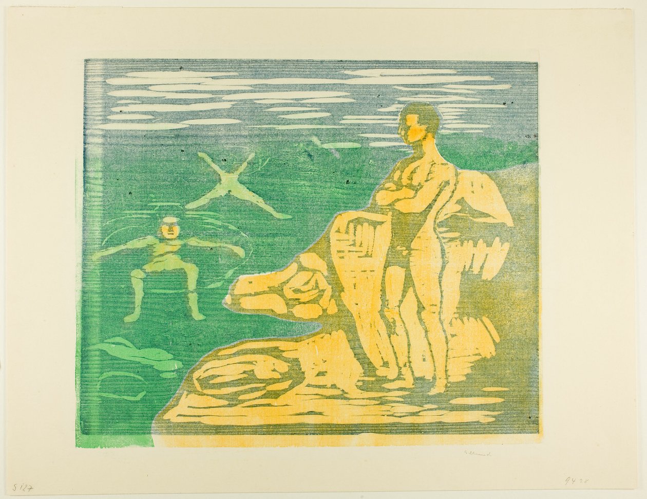 Drenge bader af Edvard Munch