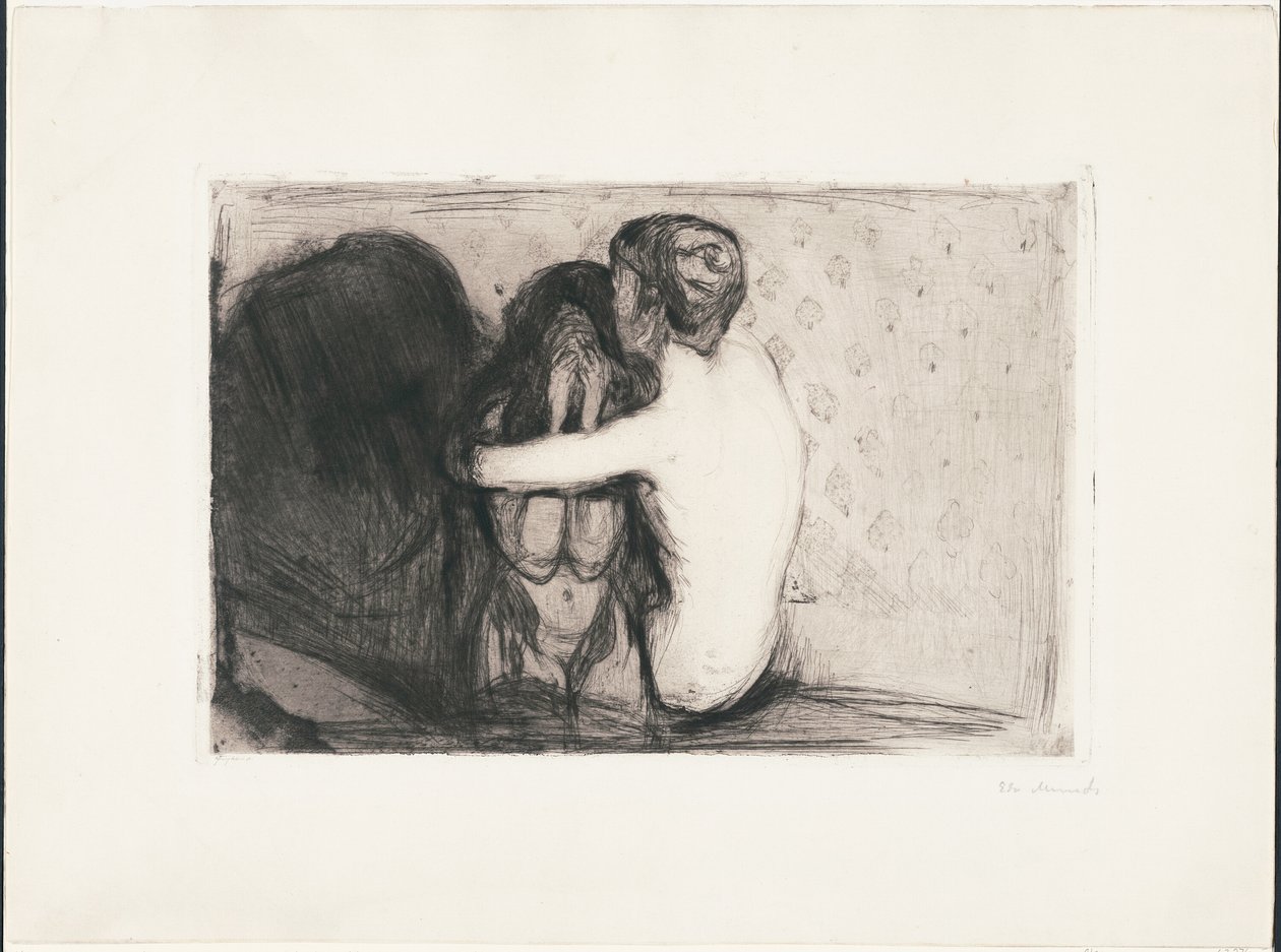 Trøst af Edvard Munch