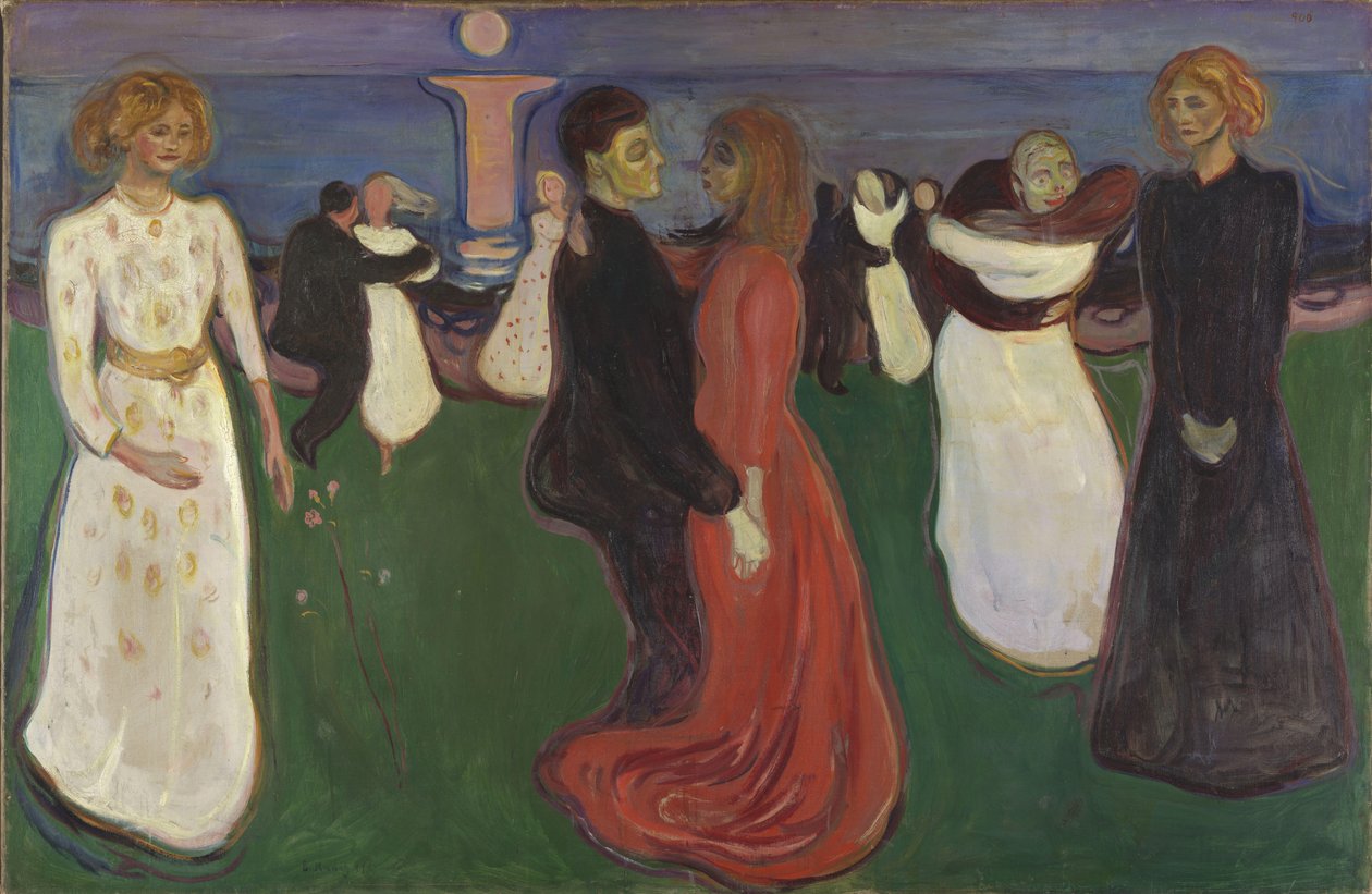 Livets dans af Edvard Munch