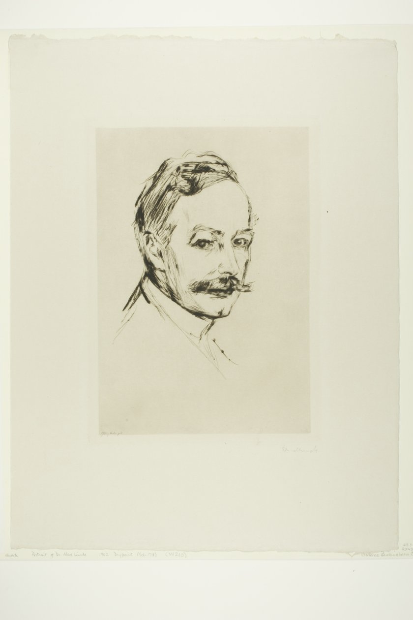 Dr. Max Linde af Edvard Munch