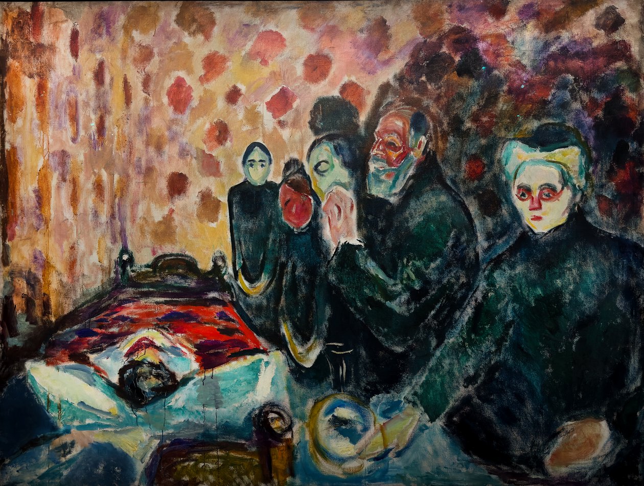 Kæmp mod døden af Edvard Munch