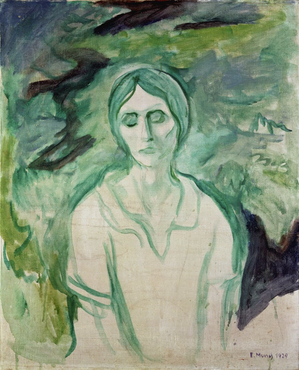 Gotisk pige af Edvard Munch