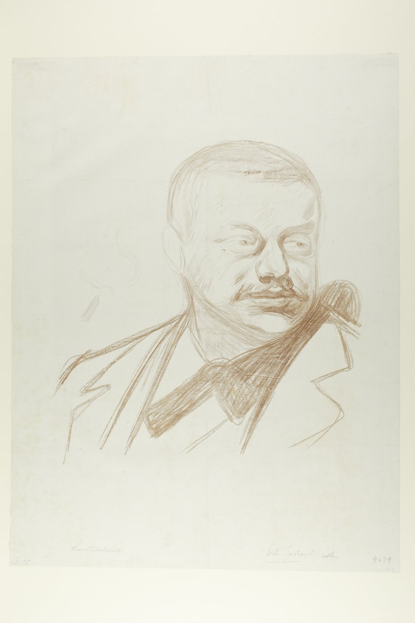 Gunnar Heiberg af Edvard Munch