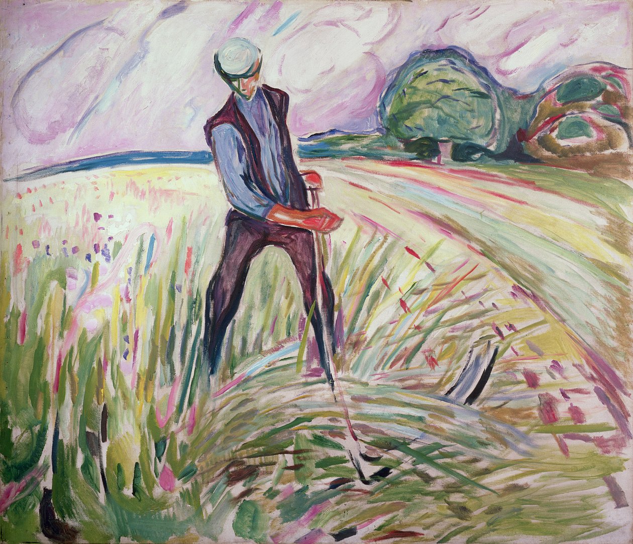 Høslæt af Edvard Munch