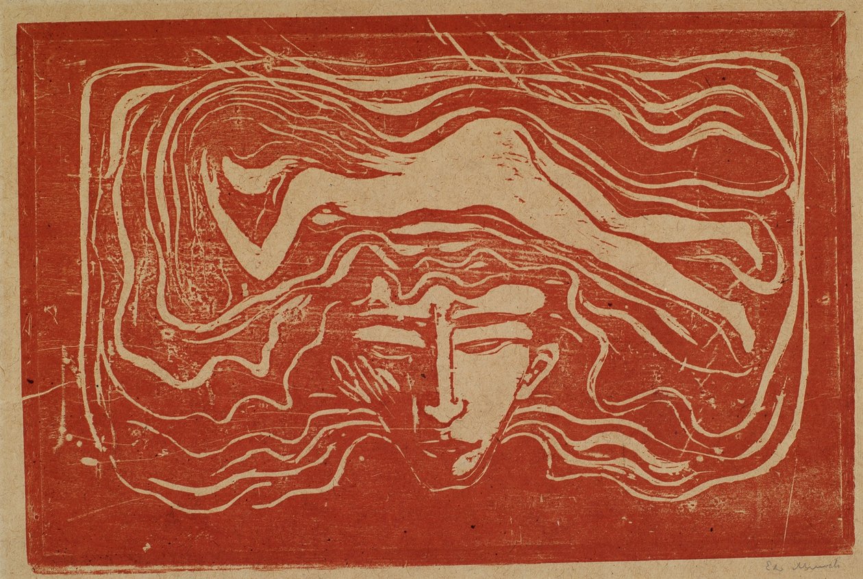 I menneskets hjerne af Edvard Munch