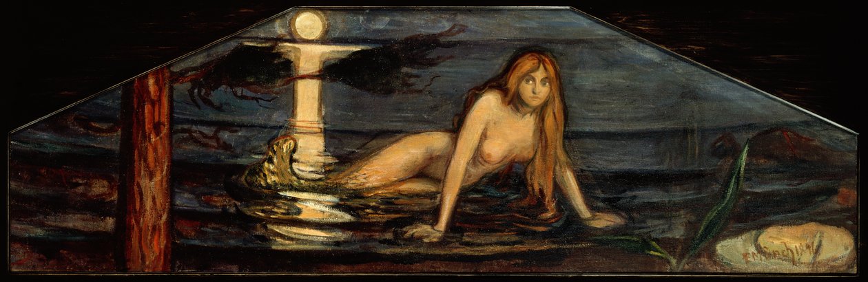 Havfrue af Edvard Munch