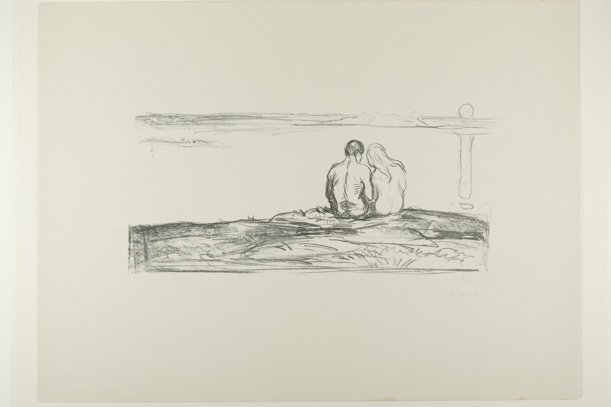Måneopgang af Edvard Munch