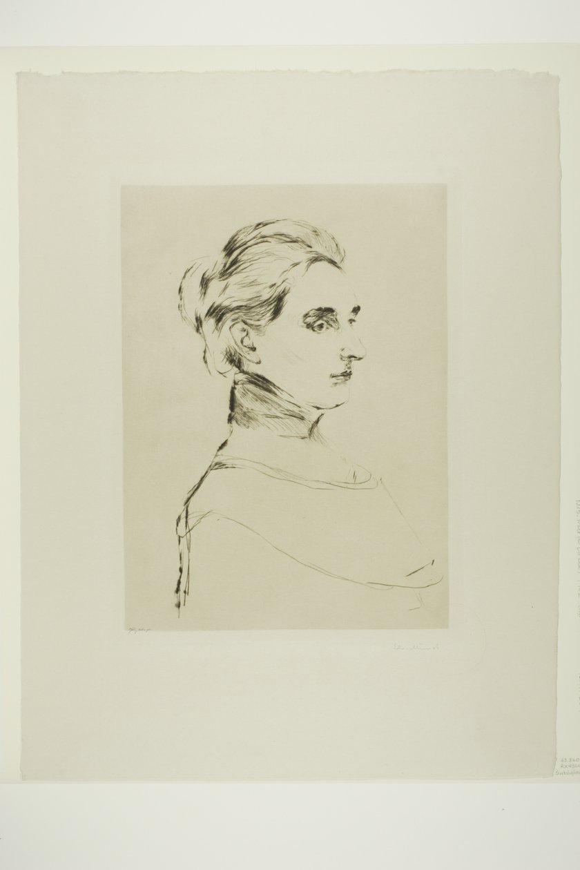 Fru Marie Linde af Edvard Munch
