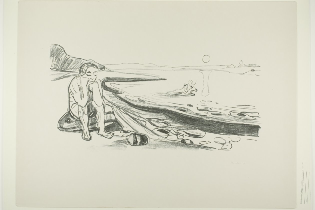 Omegas flugt af Edvard Munch