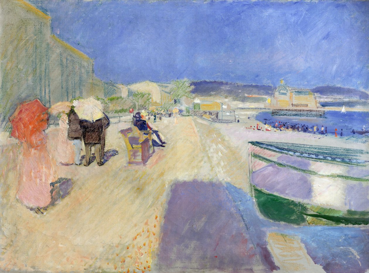Promenade des Anglais af Edvard Munch