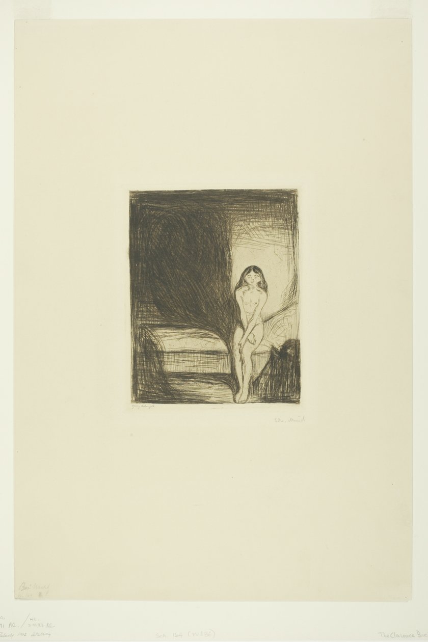 Pubertet af Edvard Munch