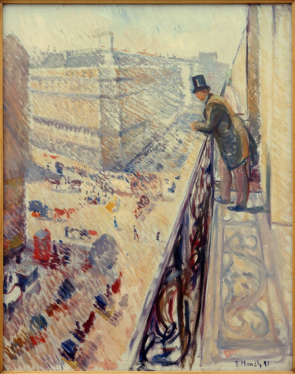 Lafayette Street af Edvard Munch