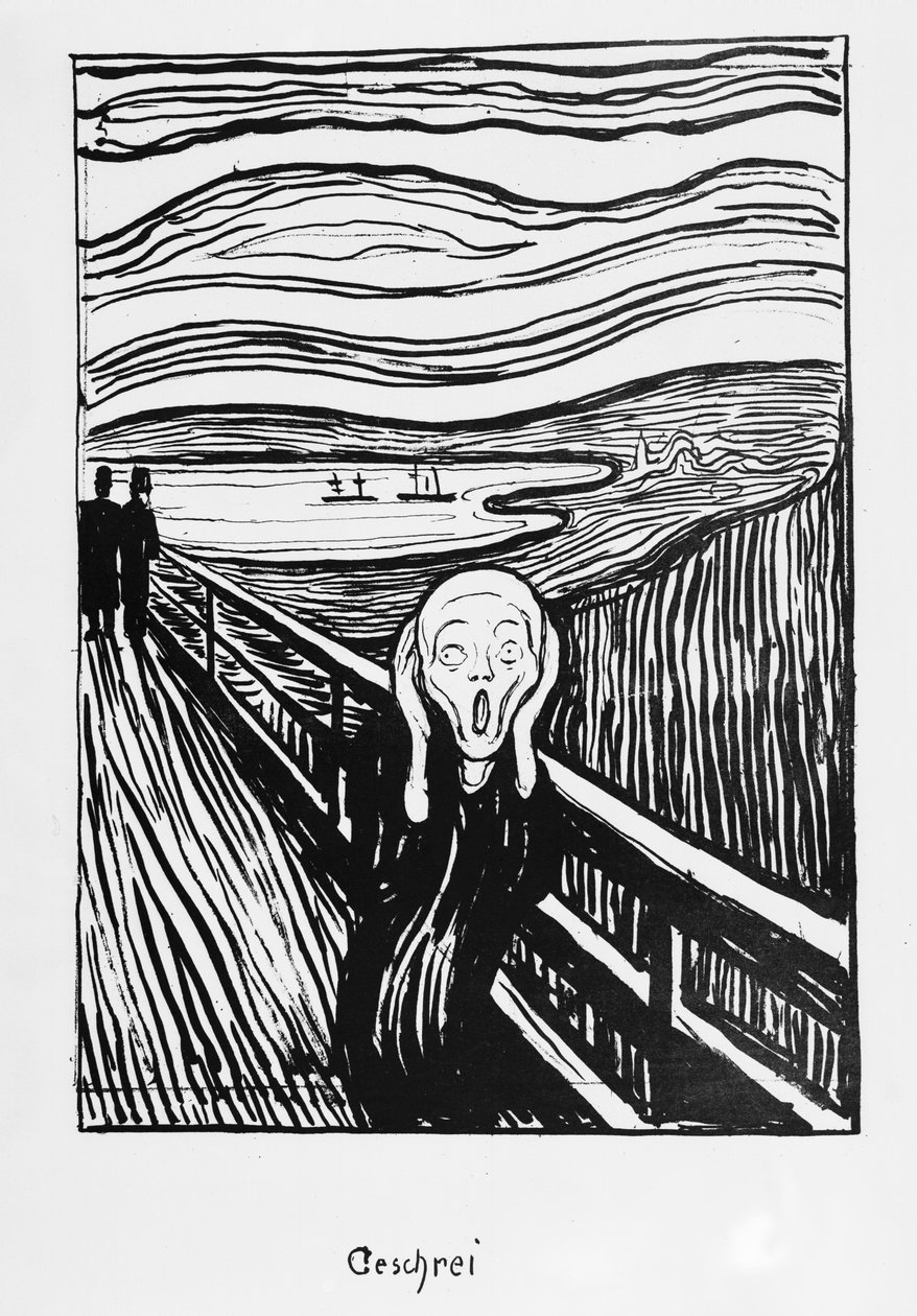 Skrige af Edvard Munch