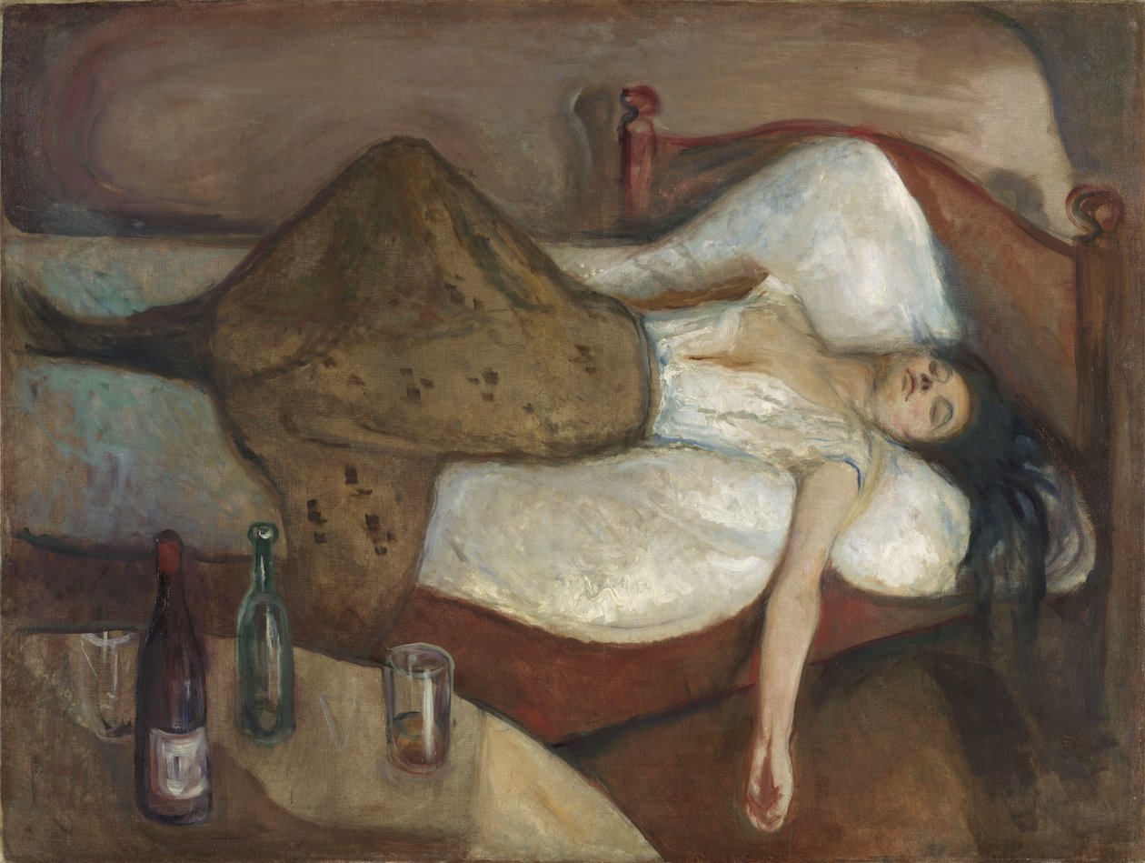 Dagen efter af Edvard Munch