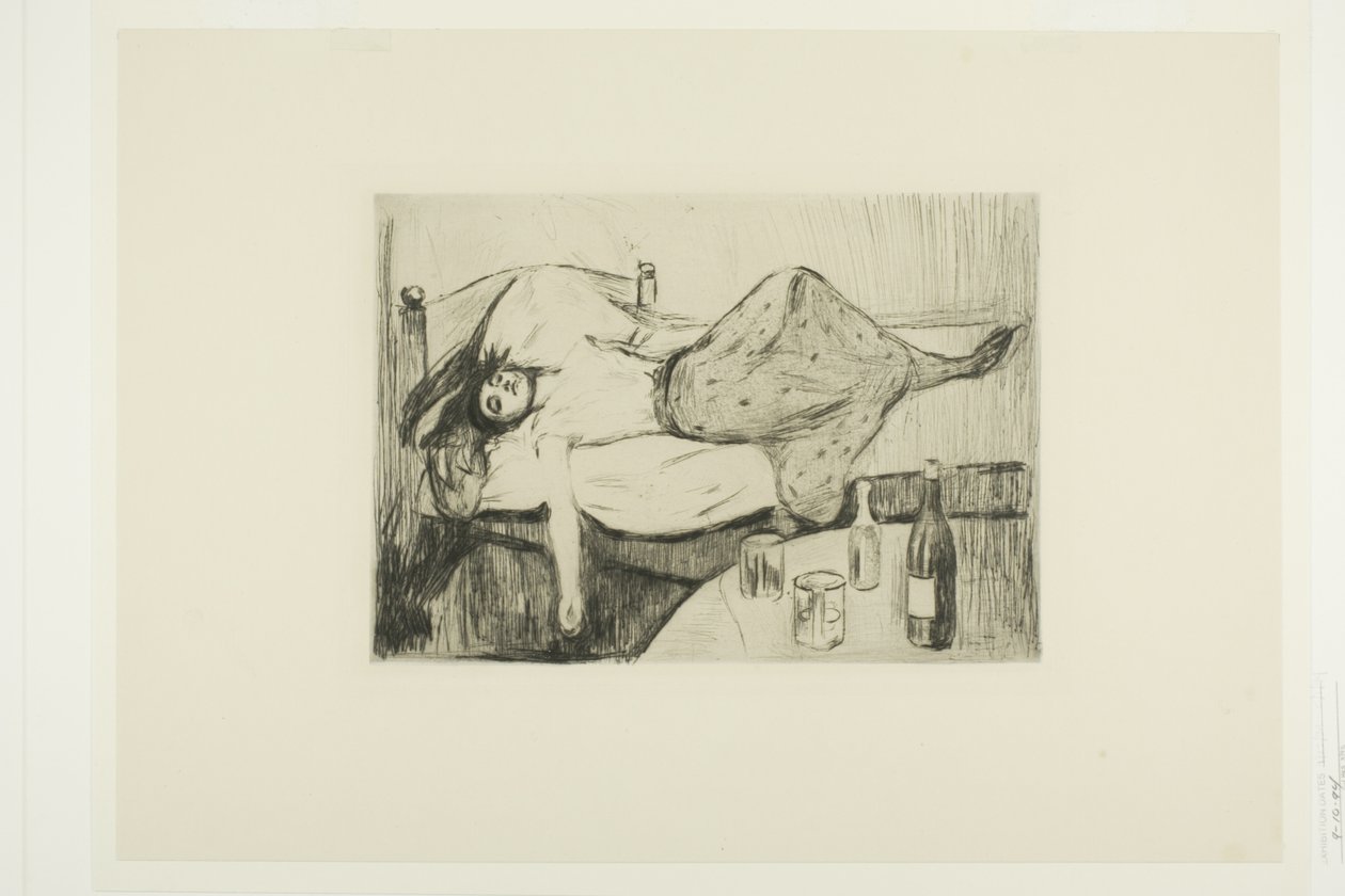 Dagen efter af Edvard Munch