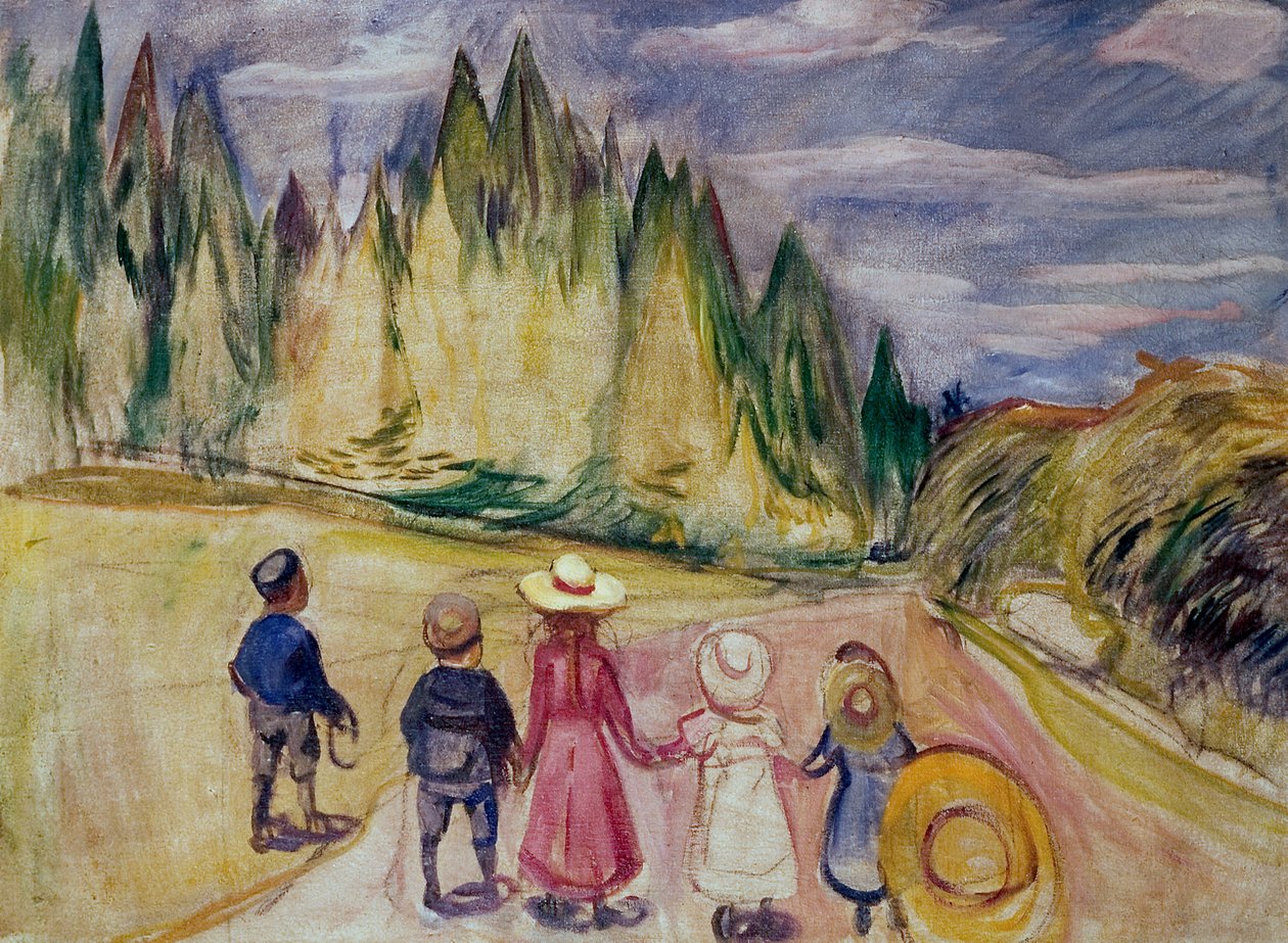 Eventyrskoven af Edvard Munch