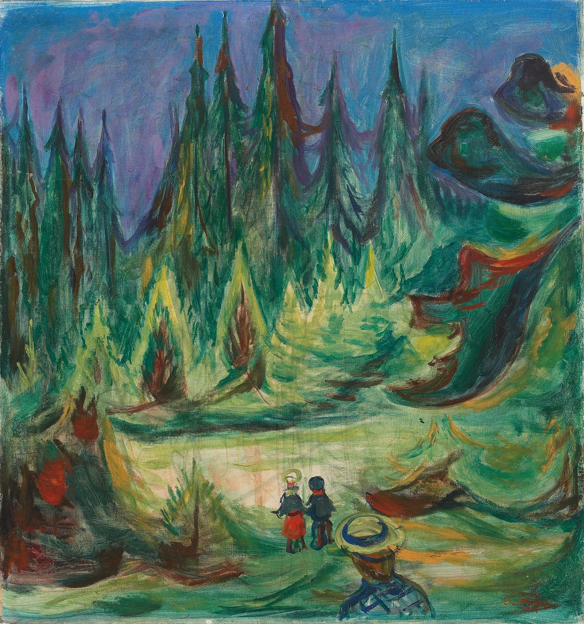 Eventyrskoven af Edvard Munch