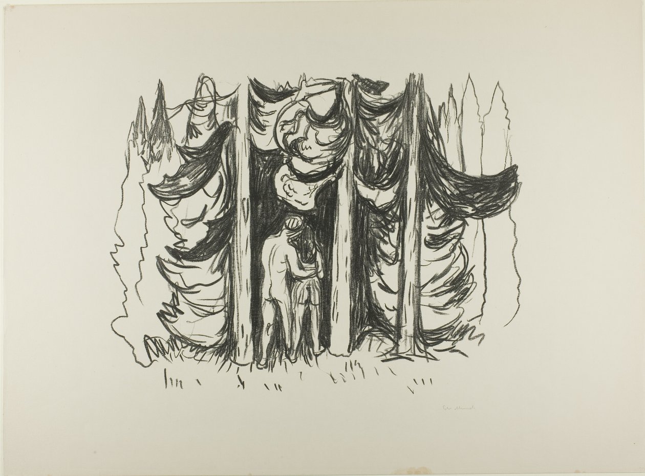 Skoven af Edvard Munch