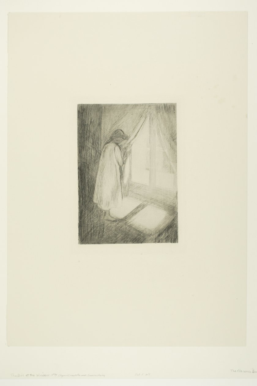Pigen ved vinduet af Edvard Munch