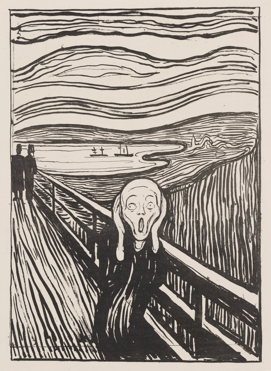 Skriget af Edvard Munch