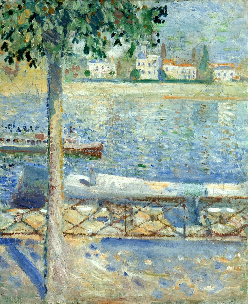 Seinen ved Saint-Cloud af Edvard Munch