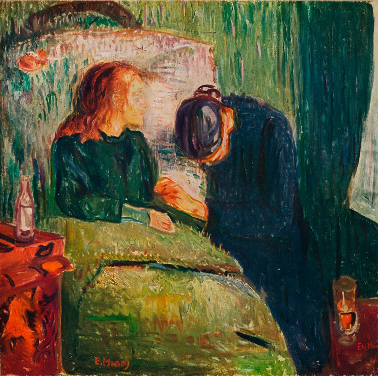 Det syge barn, 1907 af Edvard Munch