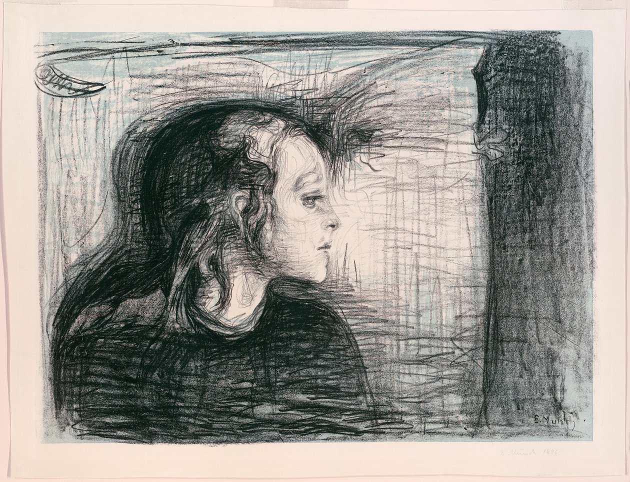 Det syge barn I af Edvard Munch