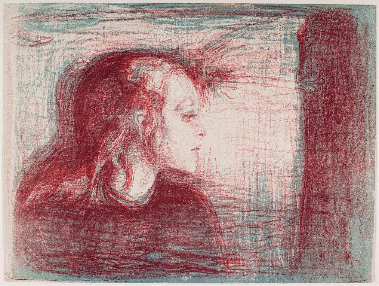 Det syge barn I af Edvard Munch