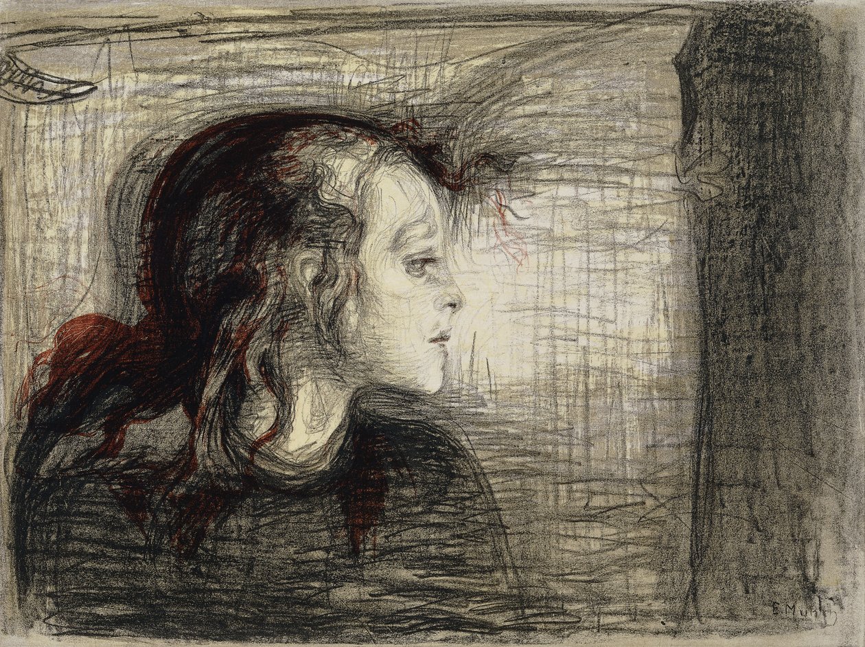 Den syge pige; Den syge pige af Edvard Munch
