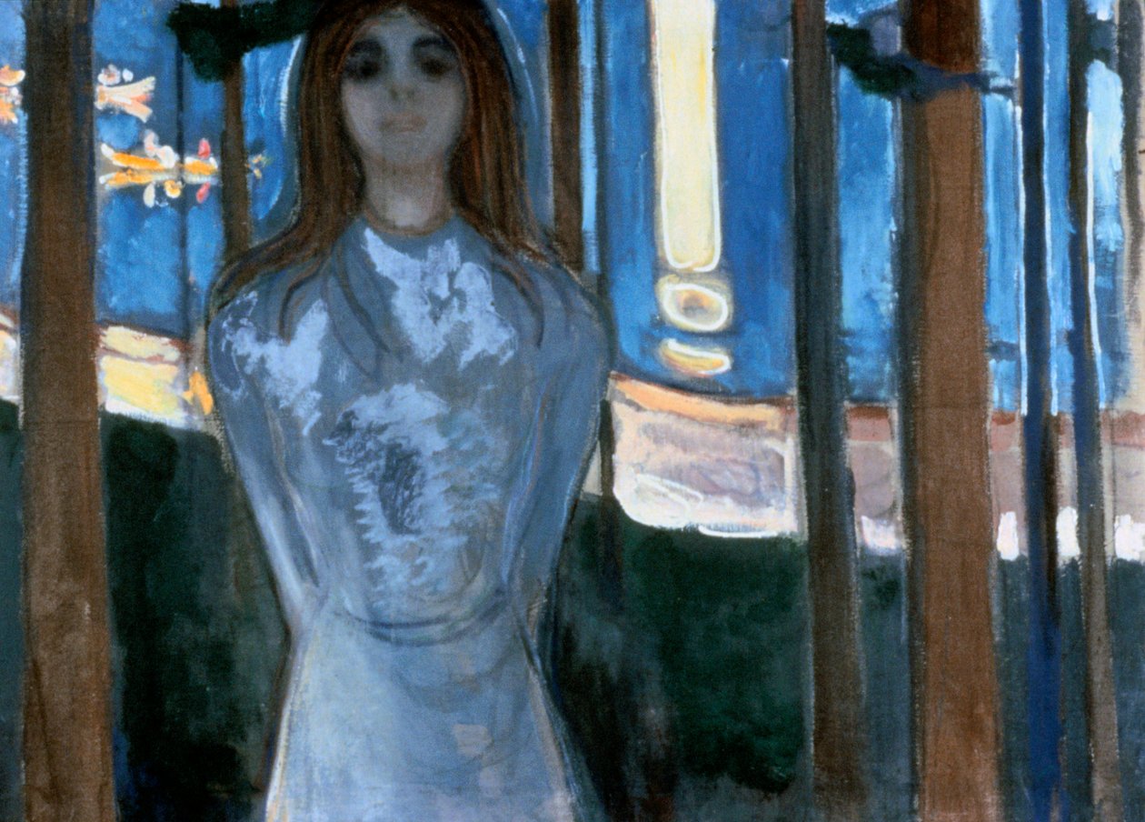 Stemmen, 1893 af Edvard Munch