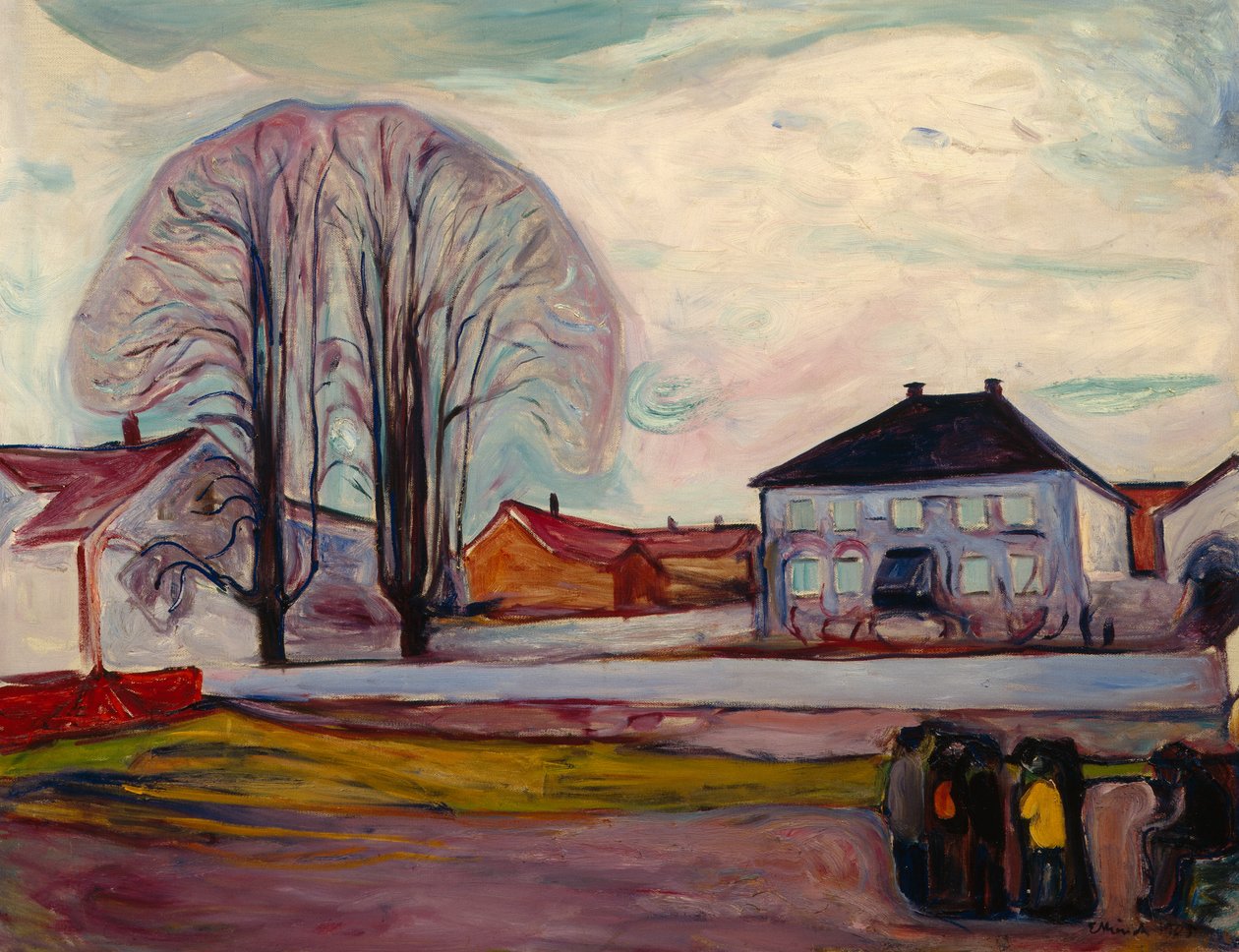 Huset ved stranden af Edvard Munch
