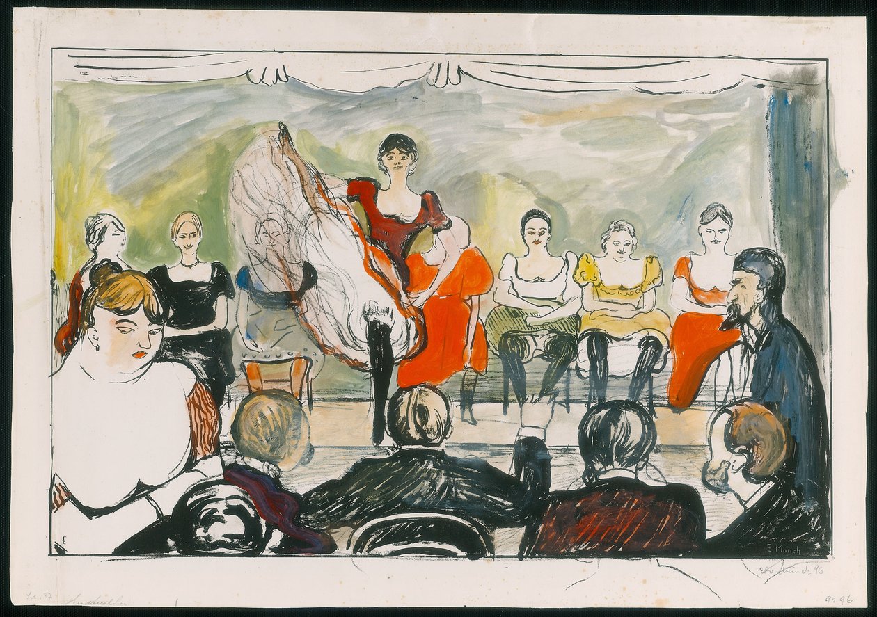Tingletangle af Edvard Munch