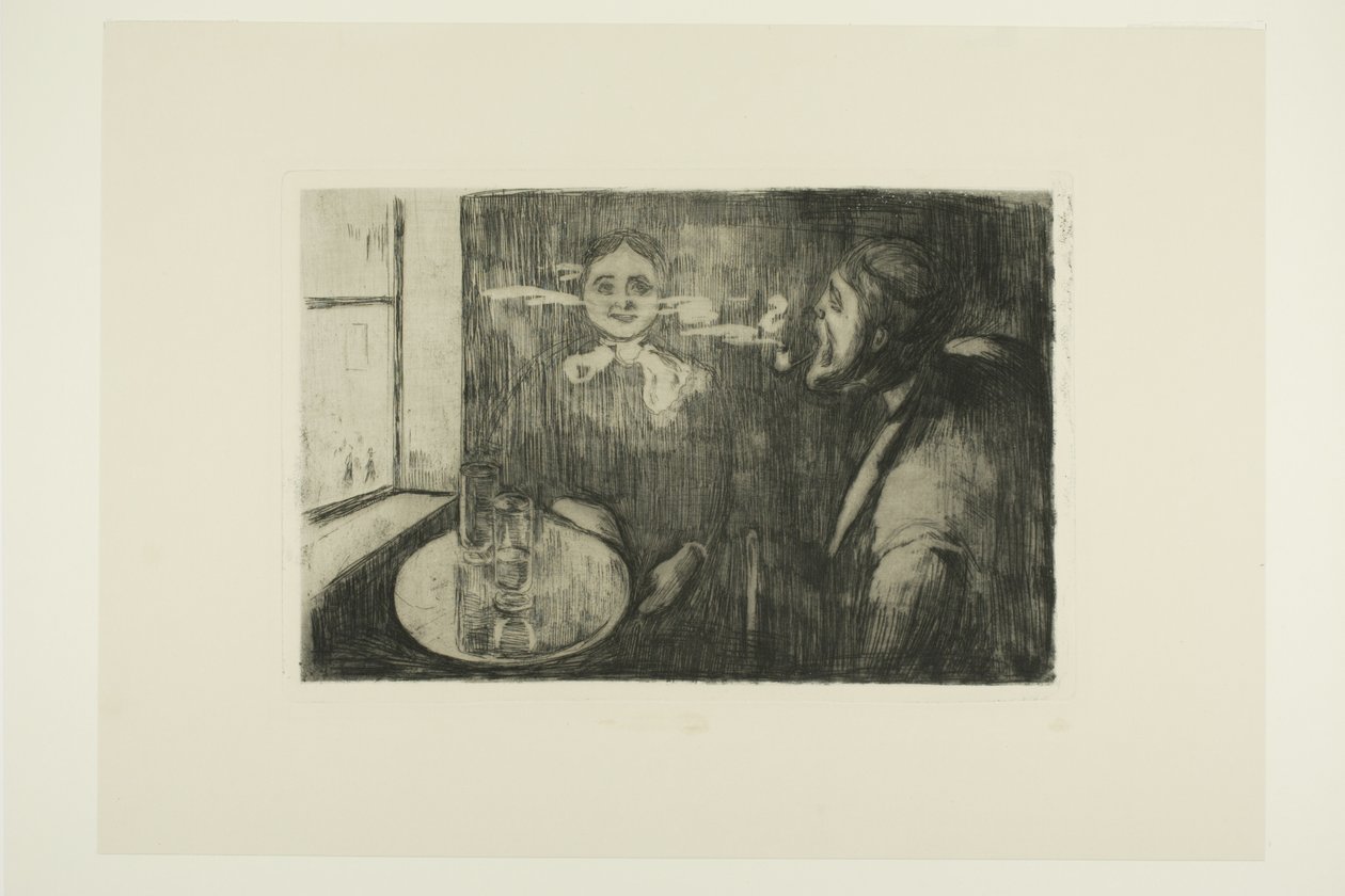 Ansigt til ansigt af Edvard Munch