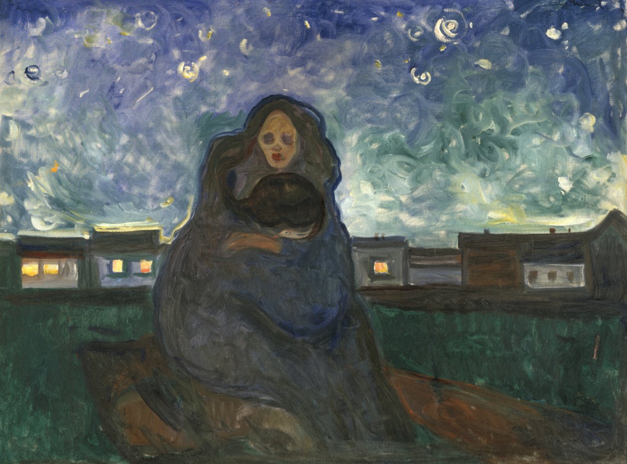 Under stjernerne, 1900-05 af Edvard Munch