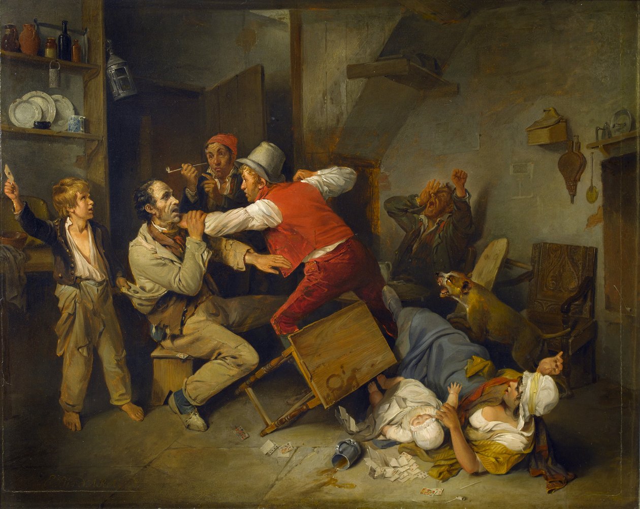 Snyderen afsløret, 1814 af Edward Bird
