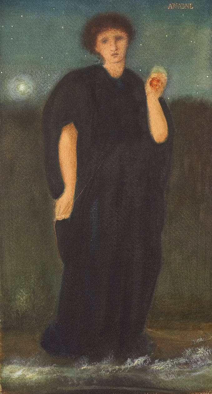 Ariadne af Edward Burne Jones