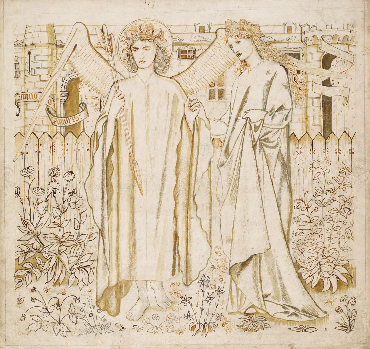 Chaucers Legend of Good Women af Edward Burne Jones