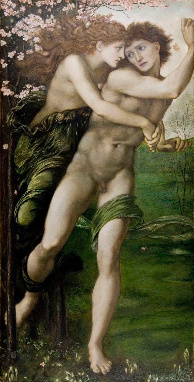 Phyllis og Demophoon af Edward Burne Jones