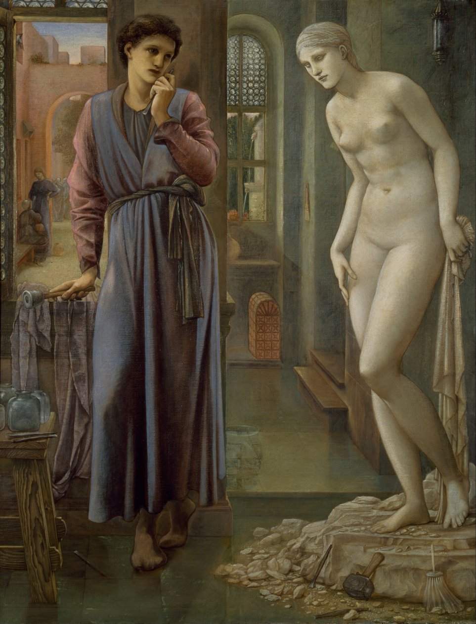 Pygmalion og billedet af Edward Burne Jones