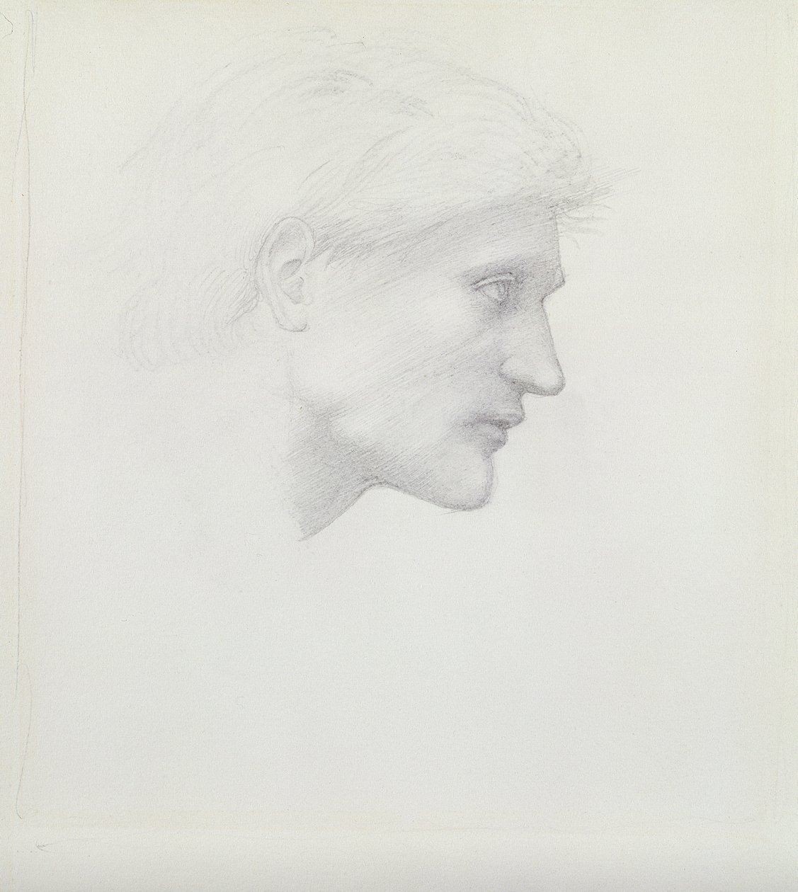 Alessandro di Marco - hovedstudie af Edward Burne Jones