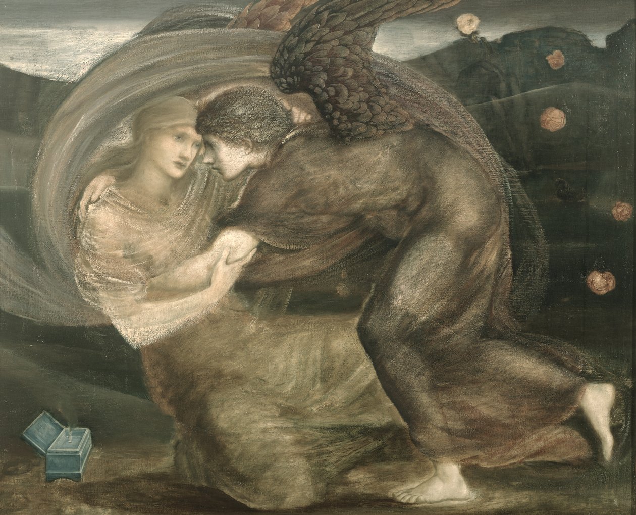 Amor og Psyche af Edward Burne Jones