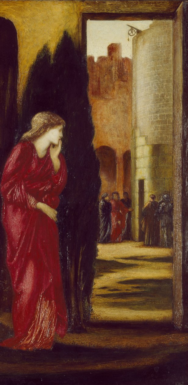 Danäe and the Brazen Tower, 1872 af Edward Burne Jones