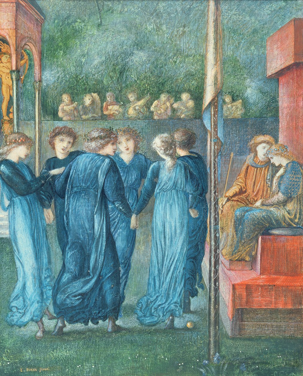 Kong Renes bryllup, 1870 af Edward Burne Jones