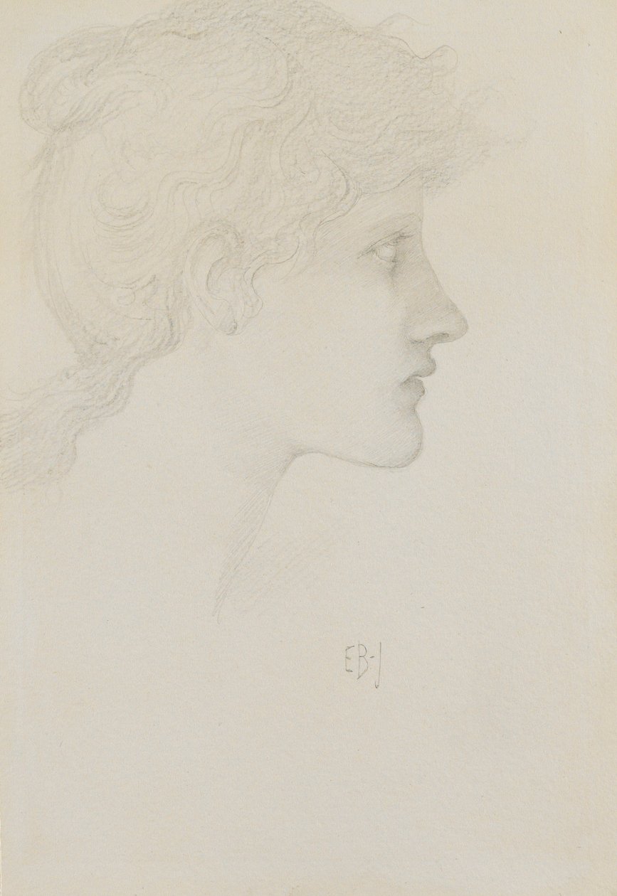 Maria Zambaco (blyant) af Edward Burne Jones
