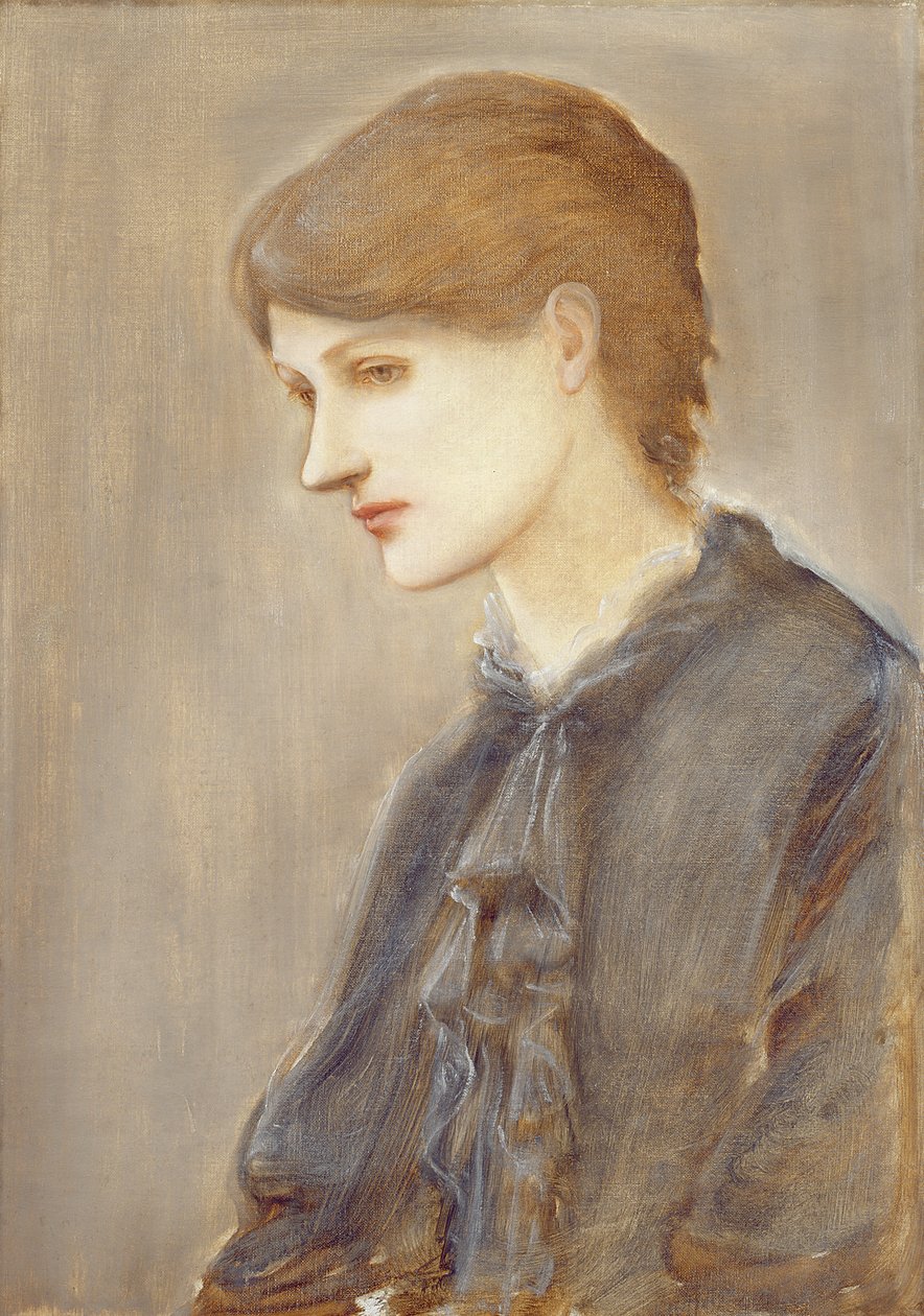 Portræt af Marie Spartali af Edward Burne Jones