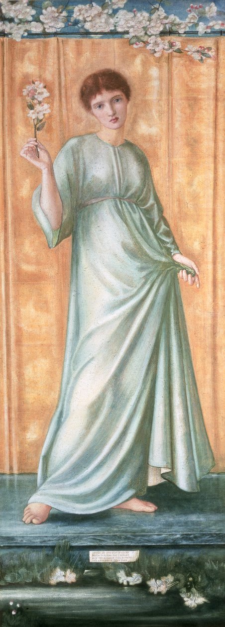 Forår, 1869-70 af Edward Burne Jones